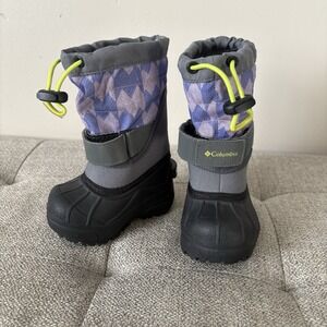 Little‎ Kid Columbia Snow/Rain Waterproof Insulated Boots Sz5